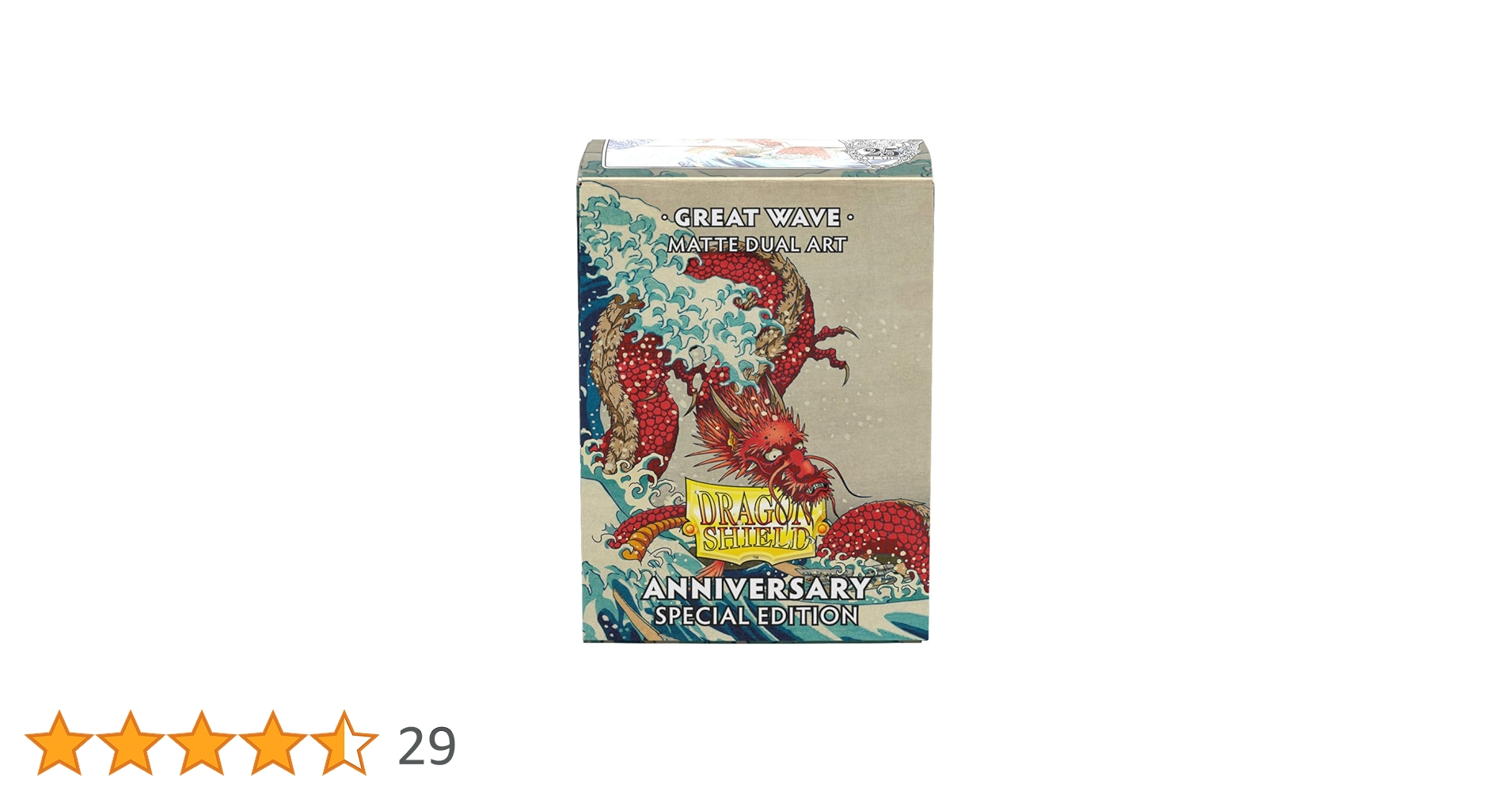 【新品】ドラゴンシールド 25周年 スリーブ GREAT WAVE 2セット Amazon.co.jp: ドラゴンシールドスリーブ - 特別版マット